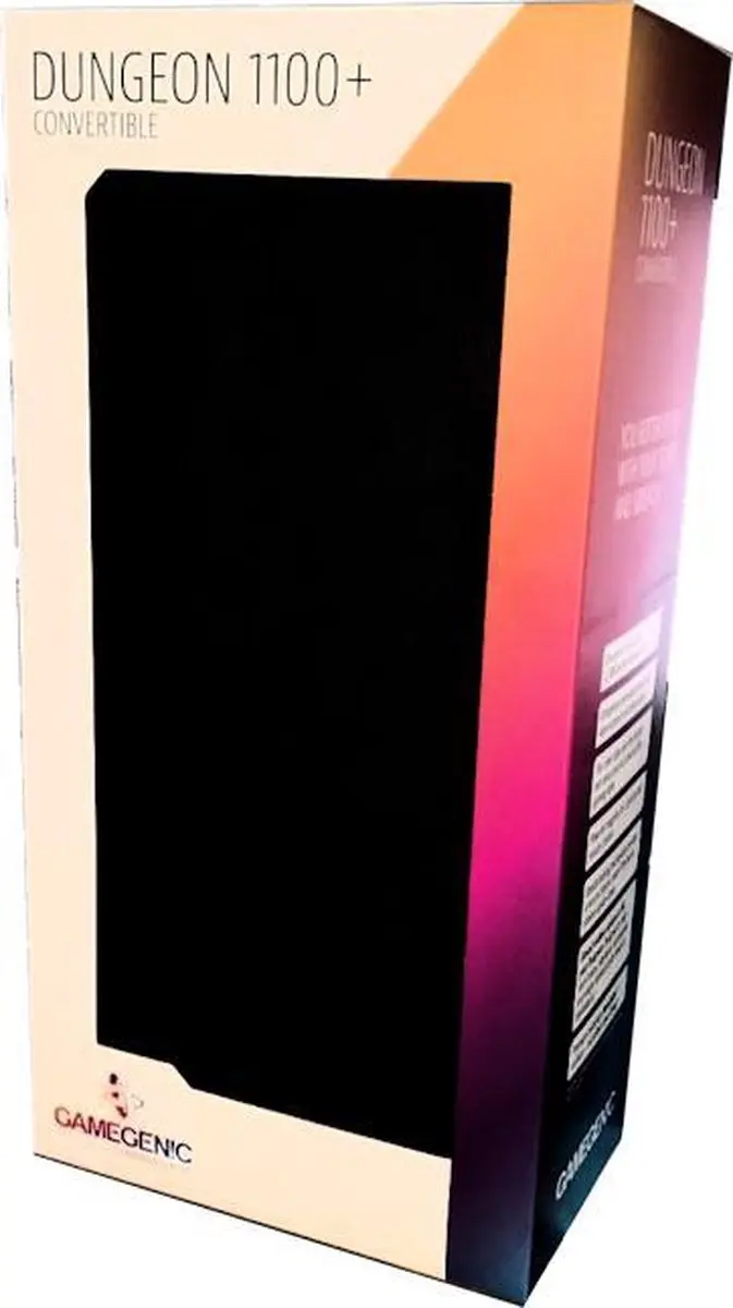 Gamegenic Dungeon 1100+ Convertible - Zwart