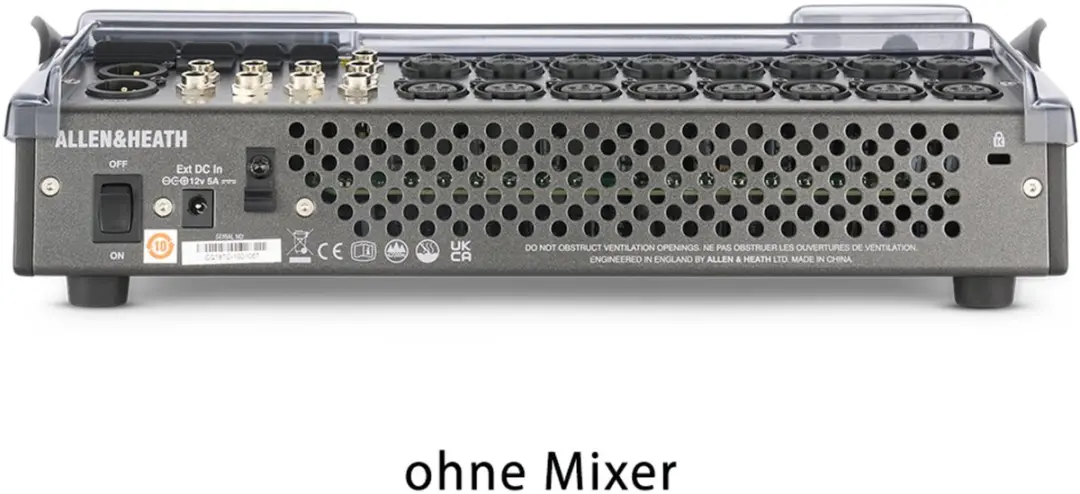 Decksaver Pro Cover Allen&Heath CQ-18T - Stofhoes - afbeelding 4 van 6
