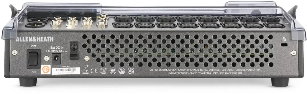 Decksaver Pro Cover Allen&Heath CQ-18T - Stofhoes - afbeelding 6 van 6