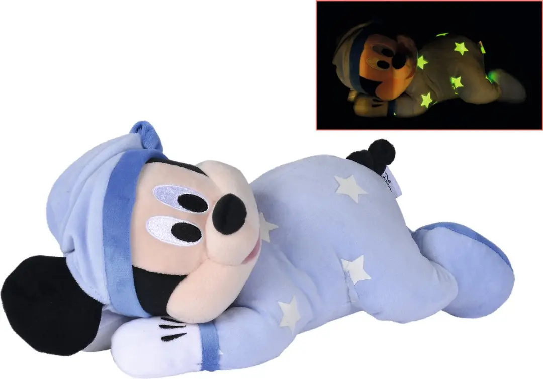 Disney Sleep Well Mickey GID, 30cm