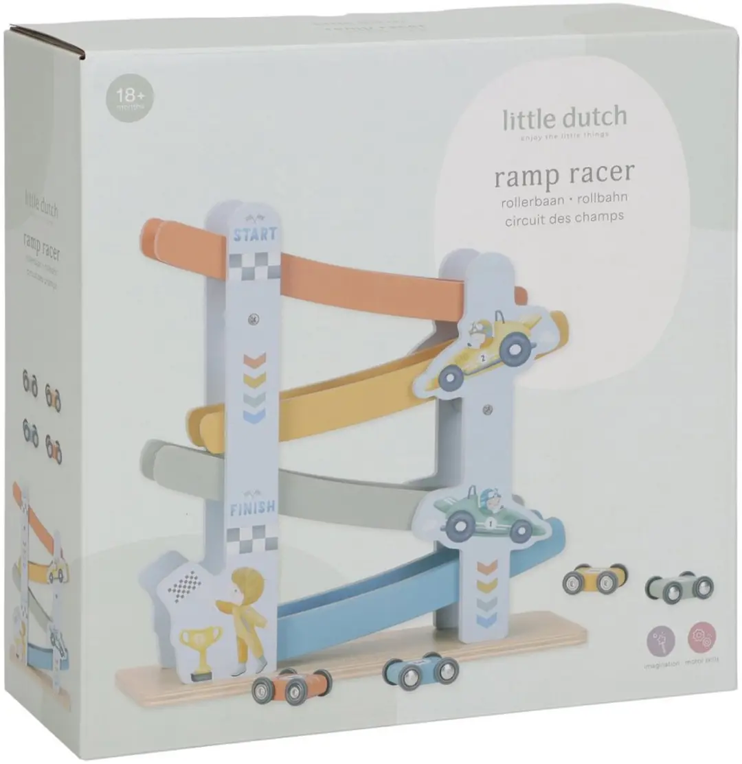 Little Dutch Rollerbaan FSC LD2549 - Blauw - afbeelding 6 van 6