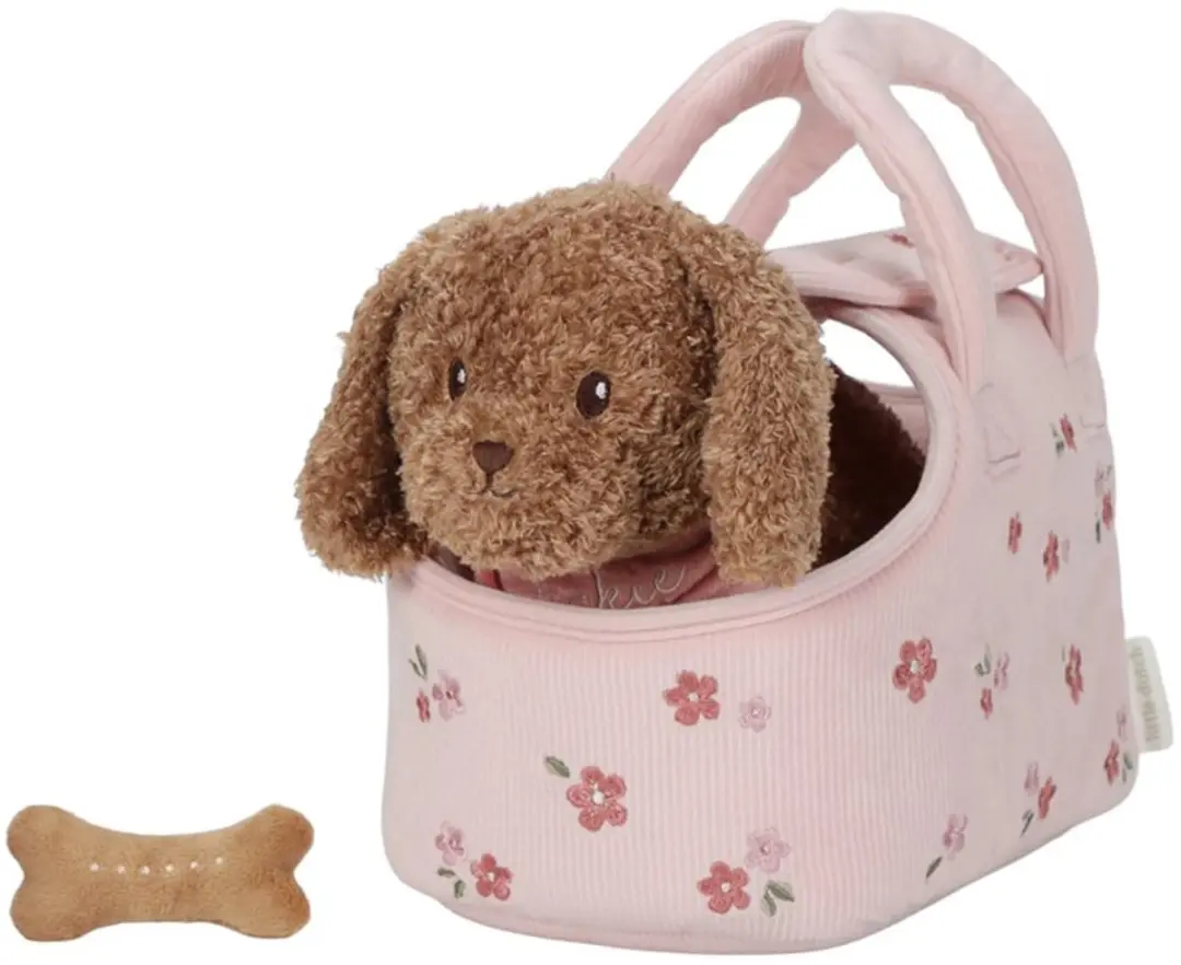 Little Dutch Knuffelhond Jackie Roze - afbeelding 2 van 6