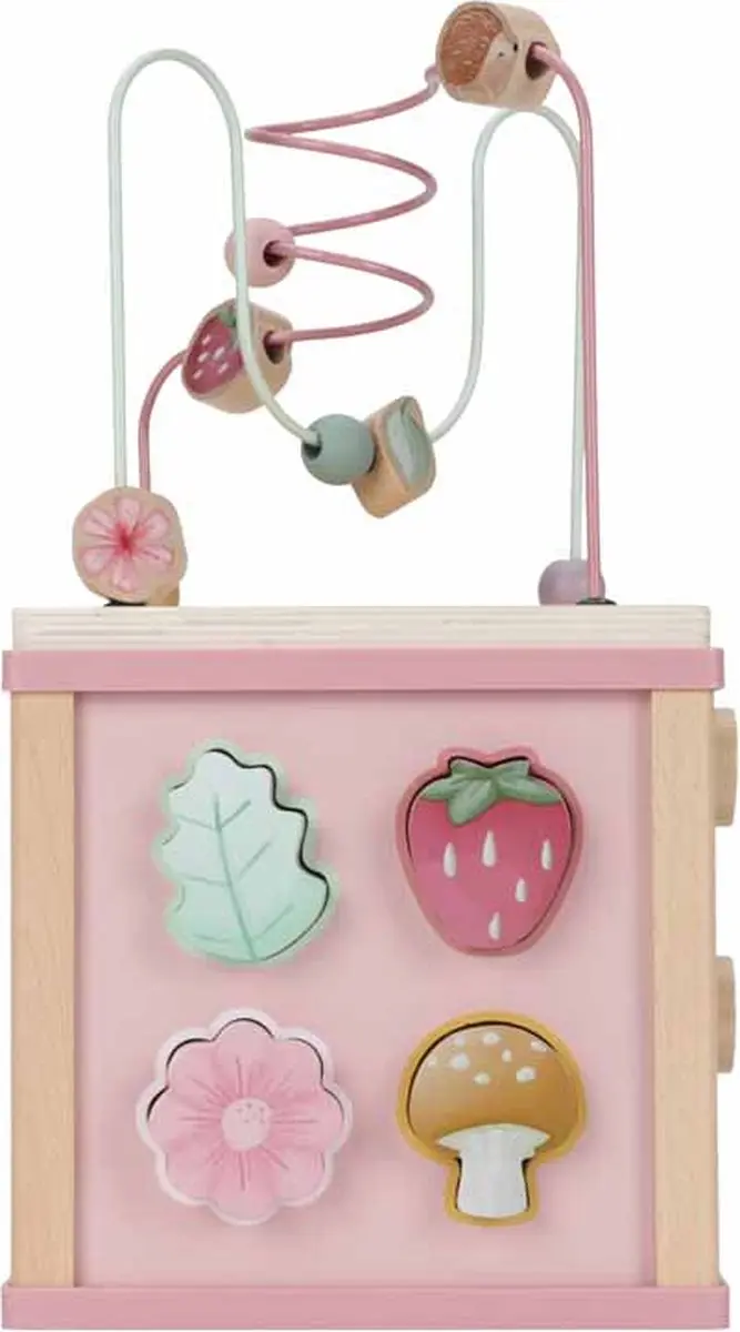 Little Dutch Houten Activiteitenkubus Fairy Garden Multi - afbeelding 3 van 6