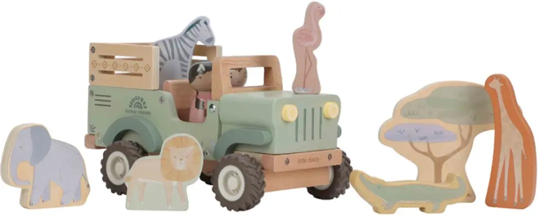 Little Dutch Safari Friends Auto - Multi - afbeelding 6 van 6