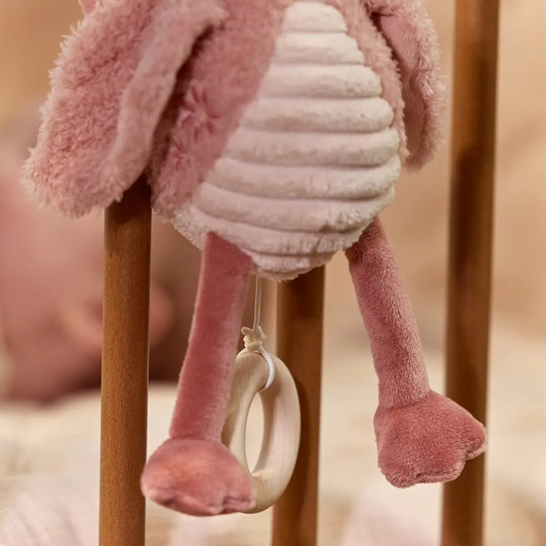 Little Dutch Safari Friends Muziekdoosje Flamingo - Roze - afbeelding 2 van 6