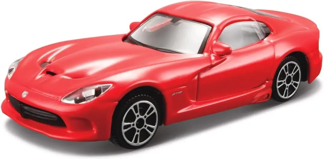 Bburago DODGE VIPER GTS SRT 2013 rood schaalmodel 1:43