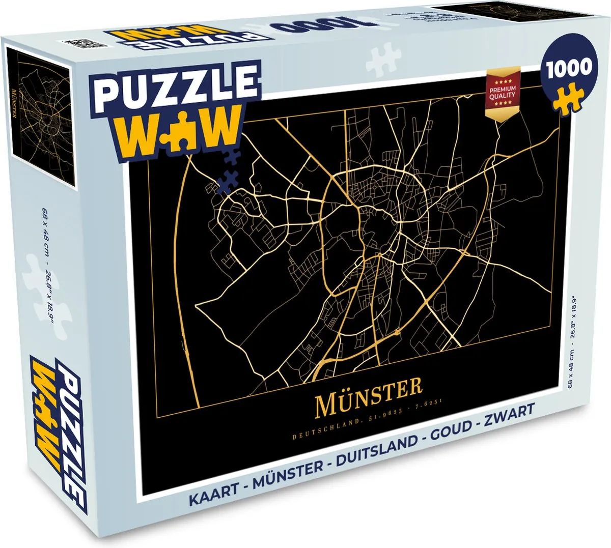 PuzzleWow Münster Legpuzzel 1000 Stuks