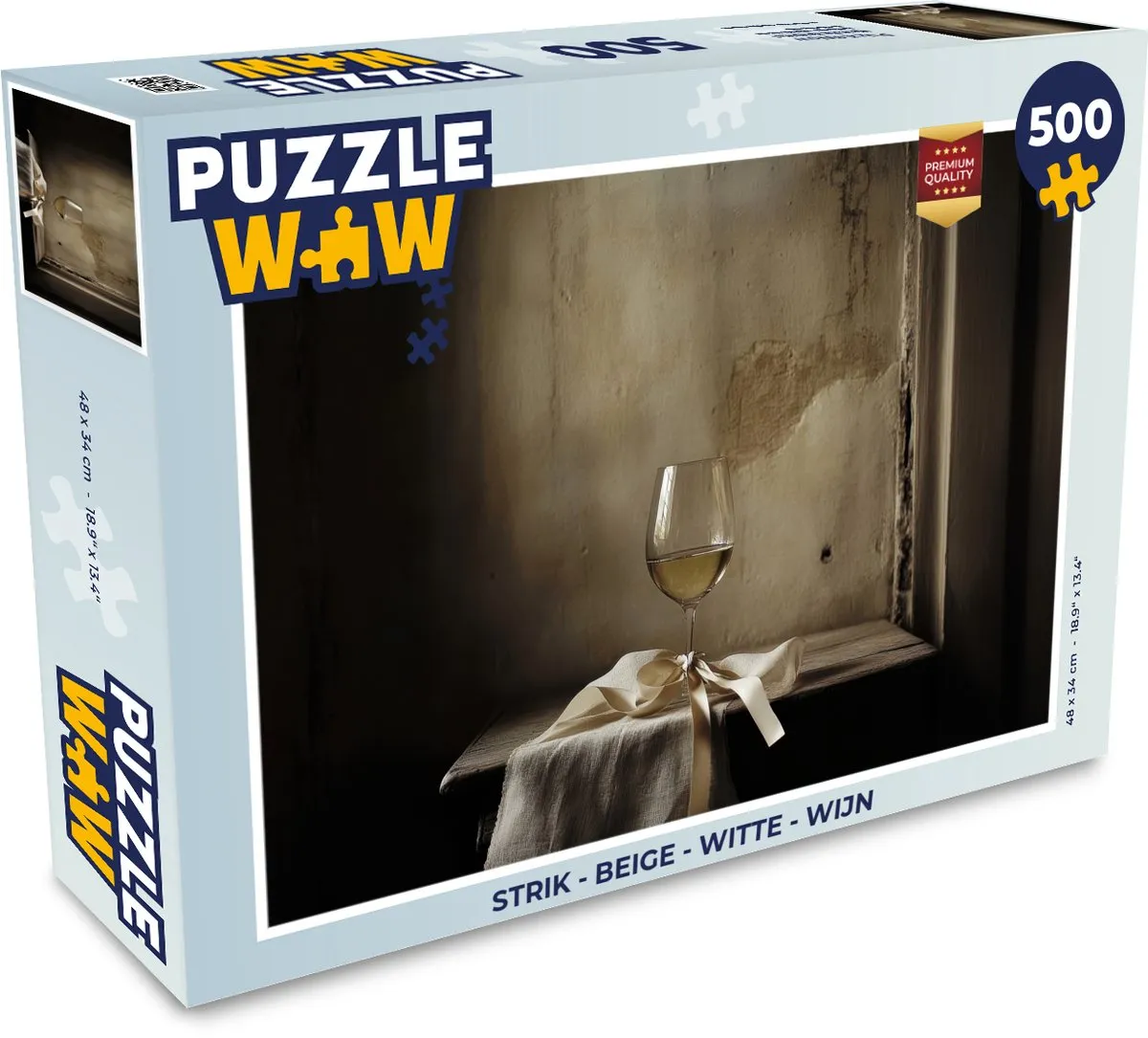 PuzzleWow Strik Legpuzzel 500 Stuks