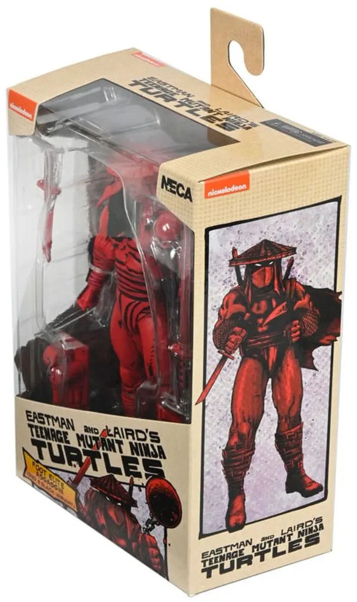 NECA TMNT Mirage Comics Foot Assassin Action Figure - 18cm - Multi