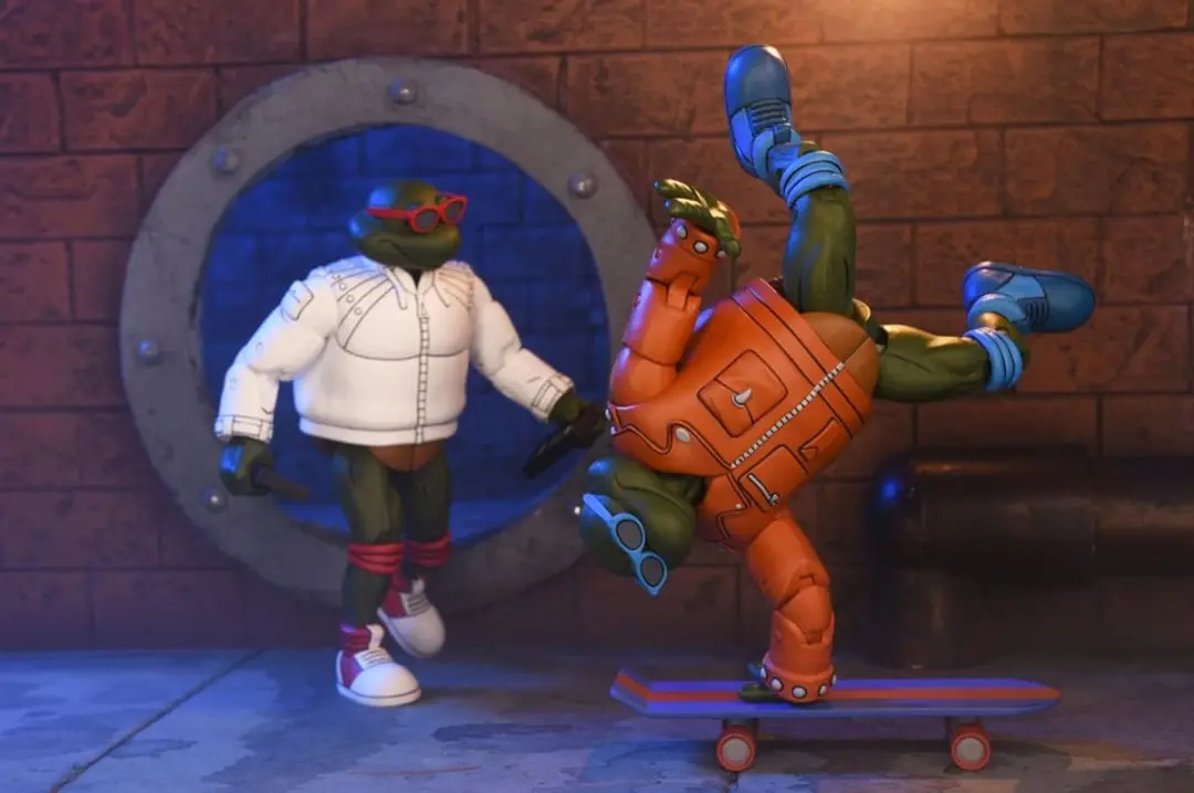 Neca TMNT Punk Leo & Raph Action Figure 2-Pack - 18cm - Multi