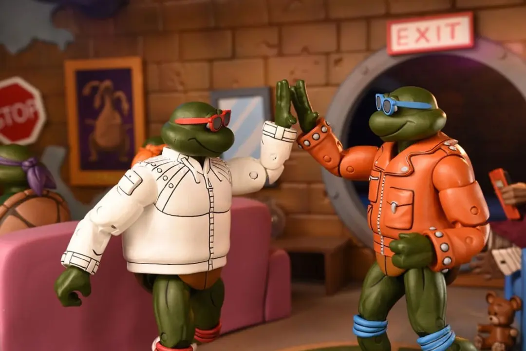 Neca TMNT Punk Leo & Raph Action Figure 2-Pack - 18cm - Multi