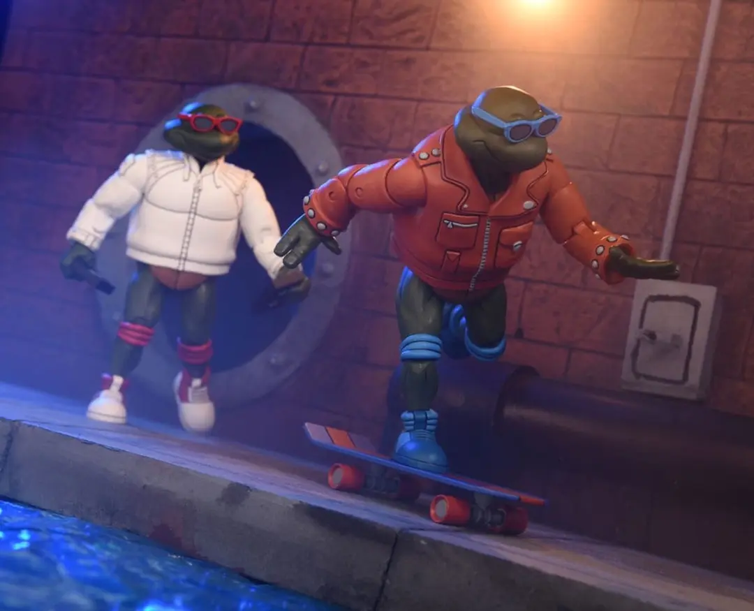 Neca TMNT Punk Leo & Raph Action Figure 2-Pack - 18cm - Multi