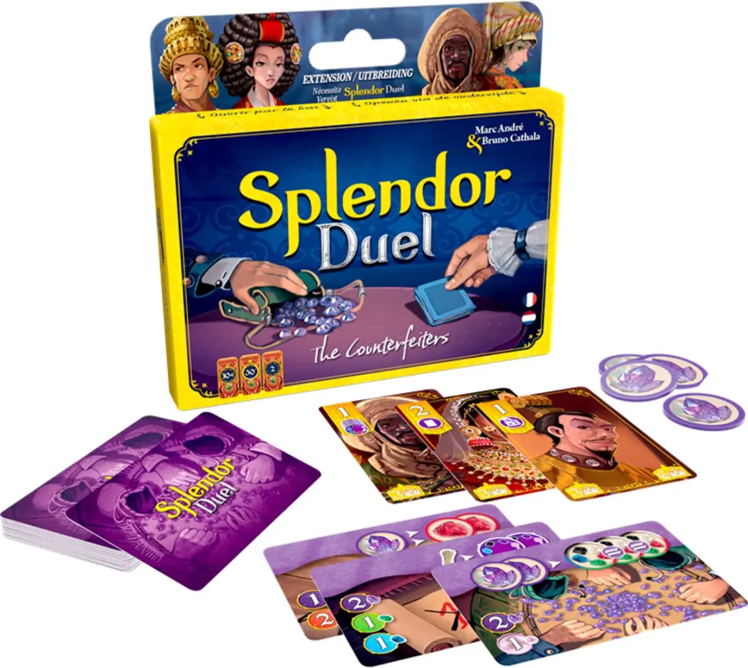 Space Cowboys Splendor Duel Counterfeiters Uitbreiding