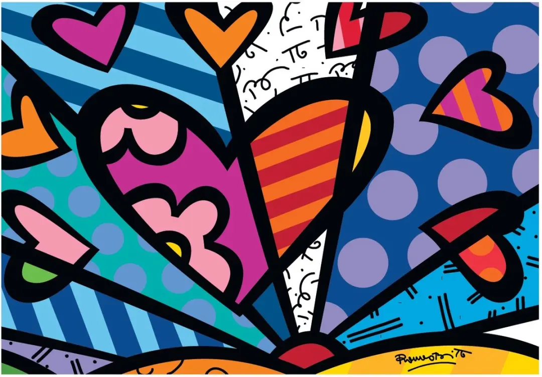 Bluebird Puzzle Romero Britto Sunset Legpuzzel 2000 Stuks