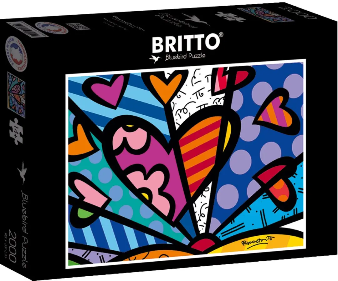 Bluebird Puzzle Romero Britto Sunset Legpuzzel 2000 Stuks