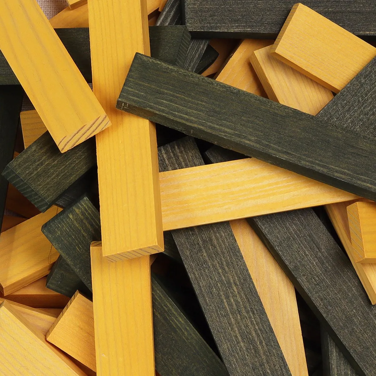 Kapla Kleur Constructiespeelgoed 40 Stuks - Groen/Geel