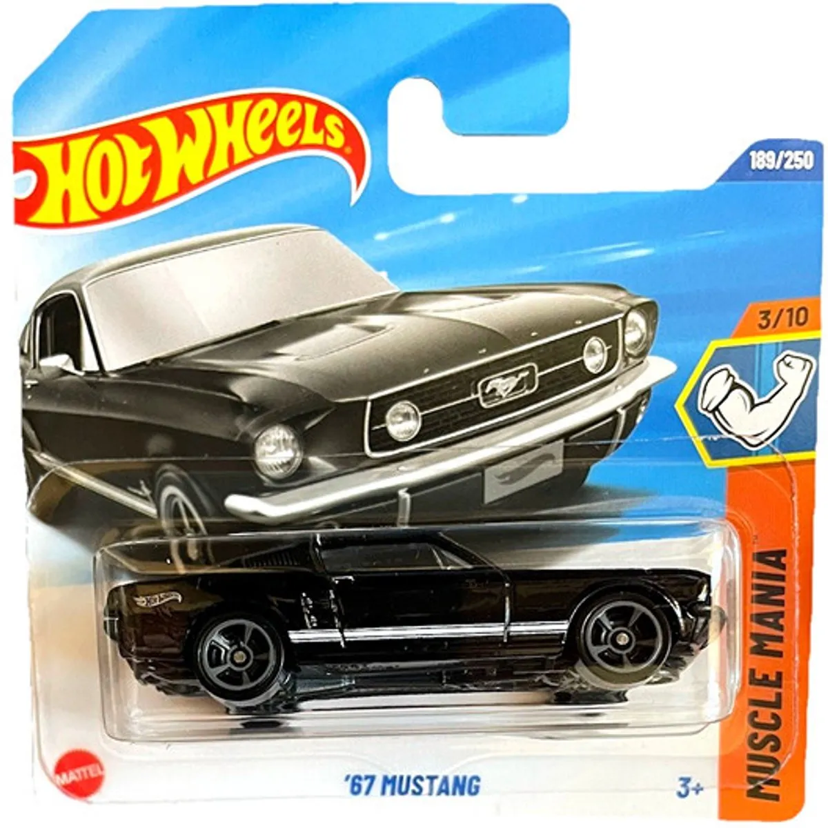 Hot Wheels '67 Mustang Muscle Mania 1:64