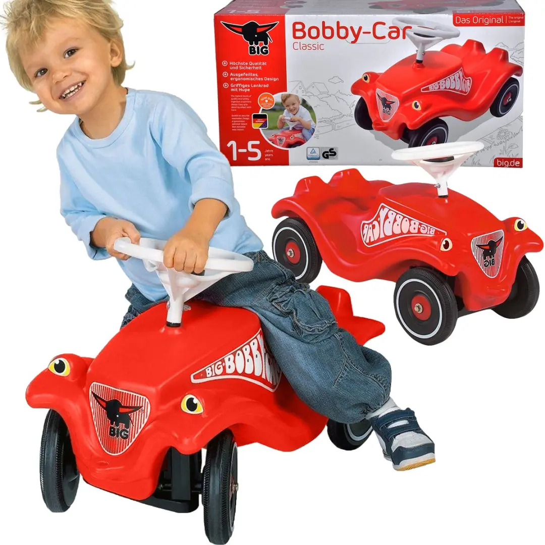 BIG Bobby Car Classic Loopauto - Rood