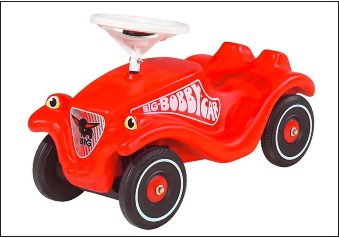 BIG Bobby Car Classic Loopauto - Rood