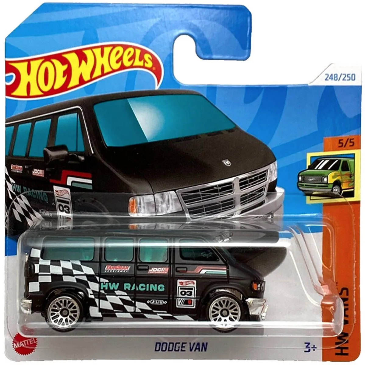 Hot Wheels Dodge Ram Van 1:64