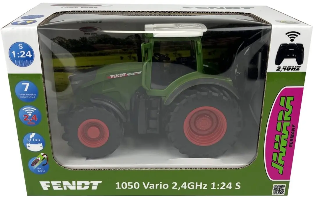 Jamara Fendt 1050 Vario RC Tractor 1:24 - Multi - afbeelding 6 van 6