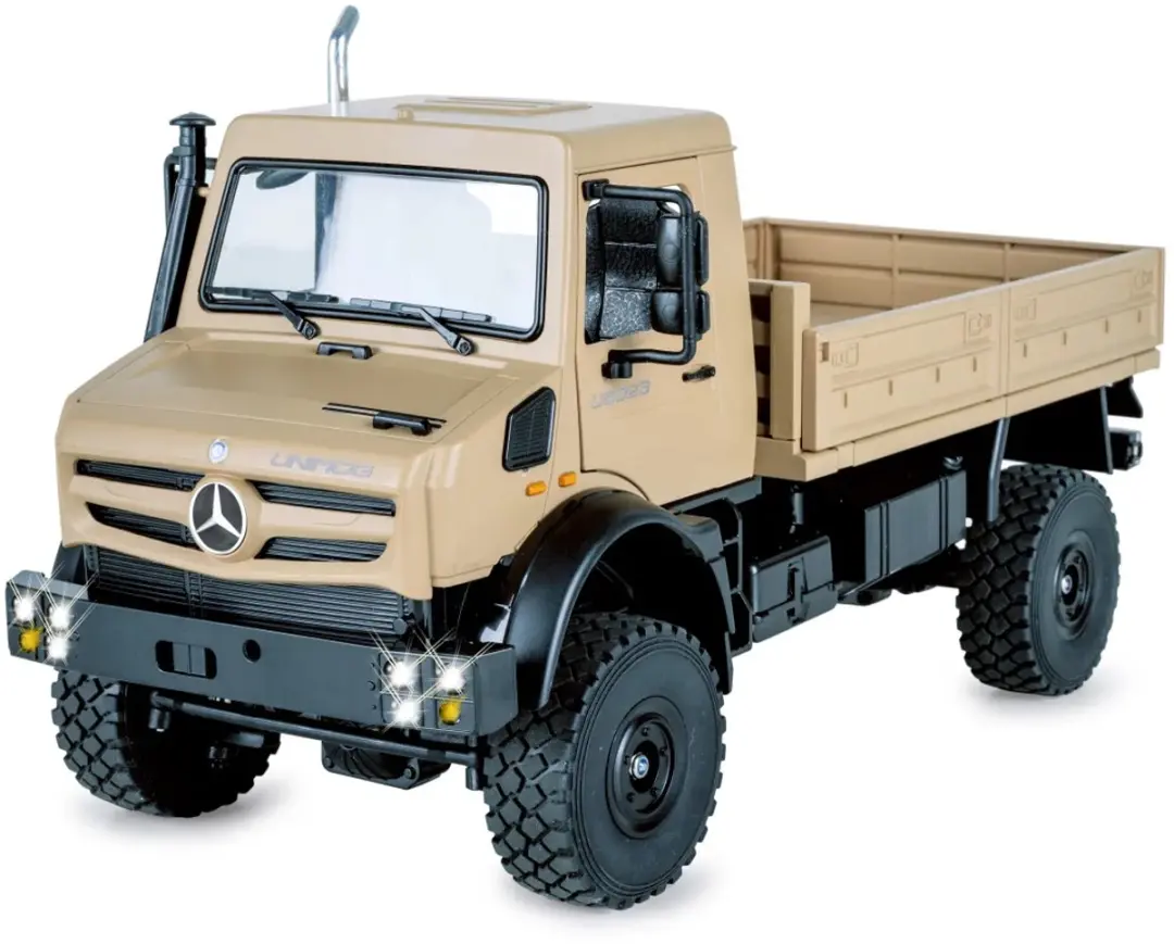 Jamara Mercedes-Benz Unimog U5023 RC Auto 1:14 - 2,4GHz - afbeelding 4 van 6