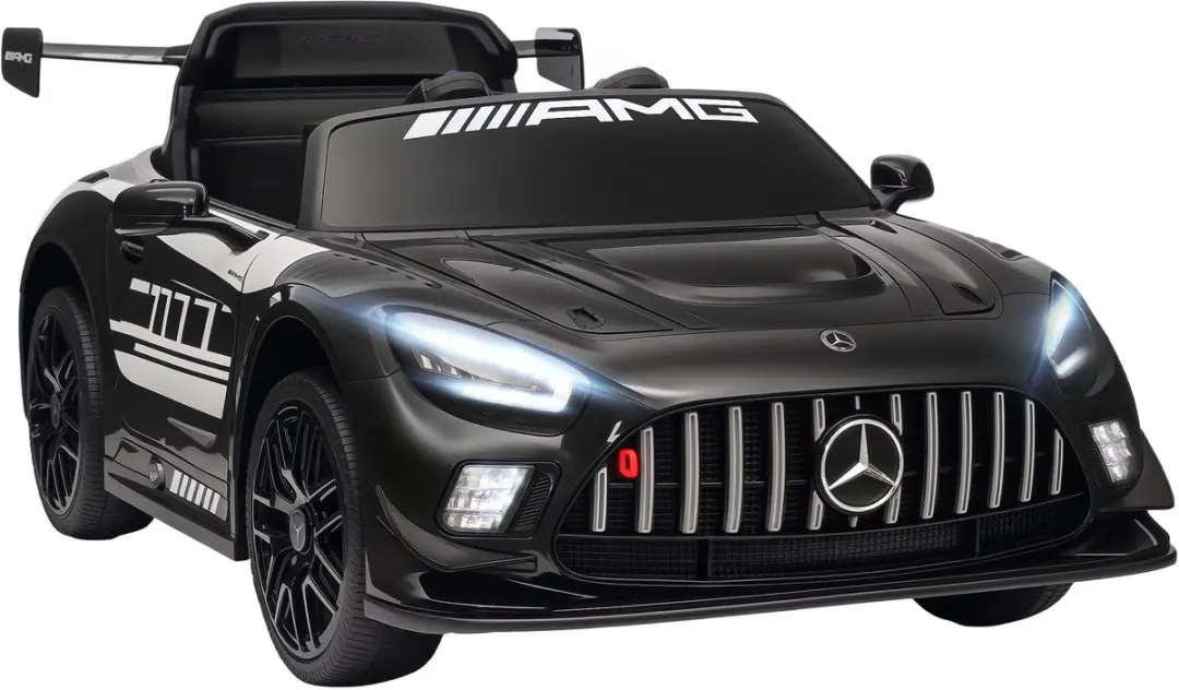 Aiyaplay Electric Ride-on Car-Kunststof, Metaal-115L x 66B x 44H cm-Zwart