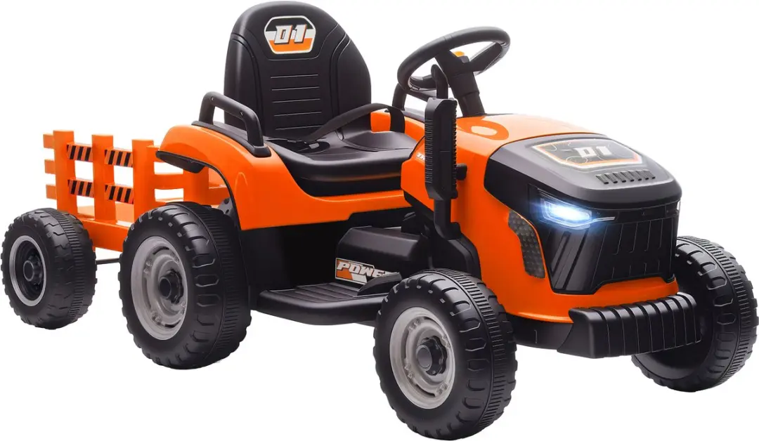 AIYAPLAY Elektrische Rij-Auto voor Constructie Kunststof, Metaal 139L x 58B x 55