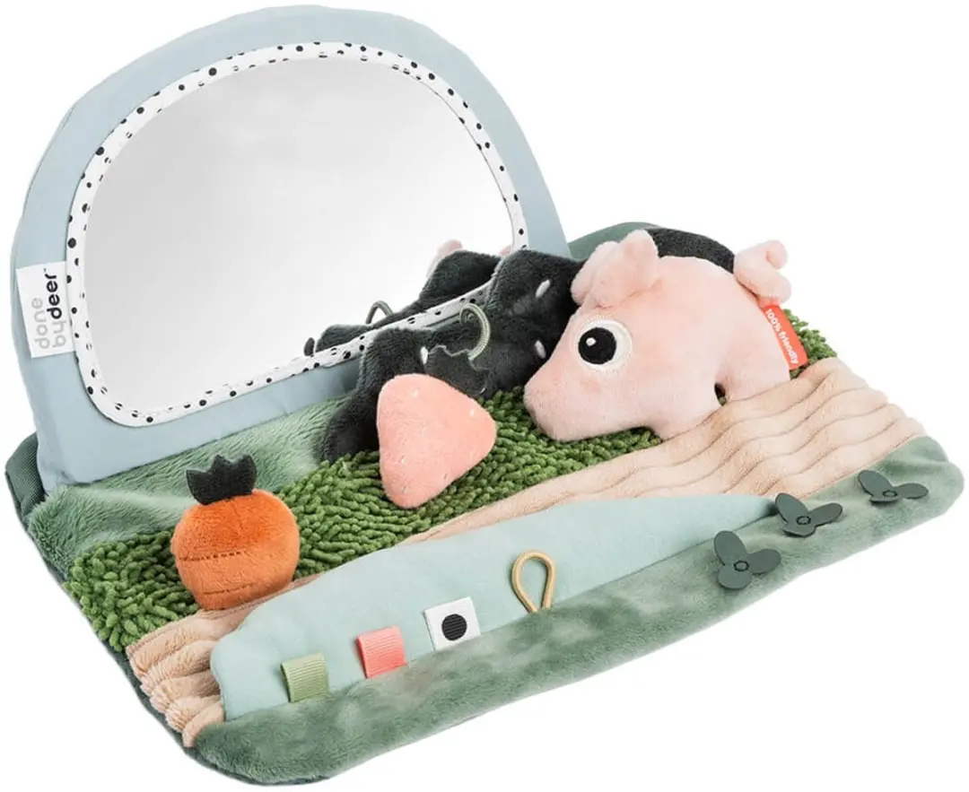 Done By Deer Vloerspiegel Tiny Farm - Tummy Time - afbeelding 2 van 6