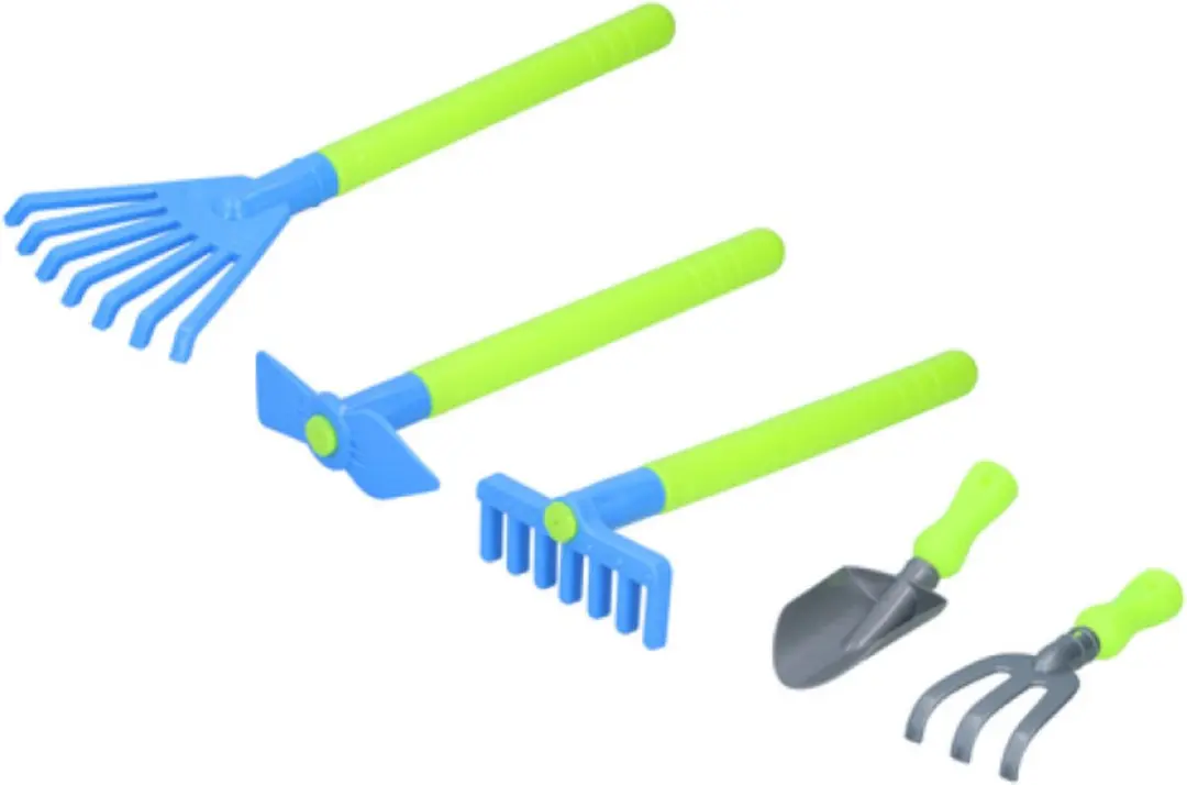 Kinzo 5-delige kindertuingereedschap set