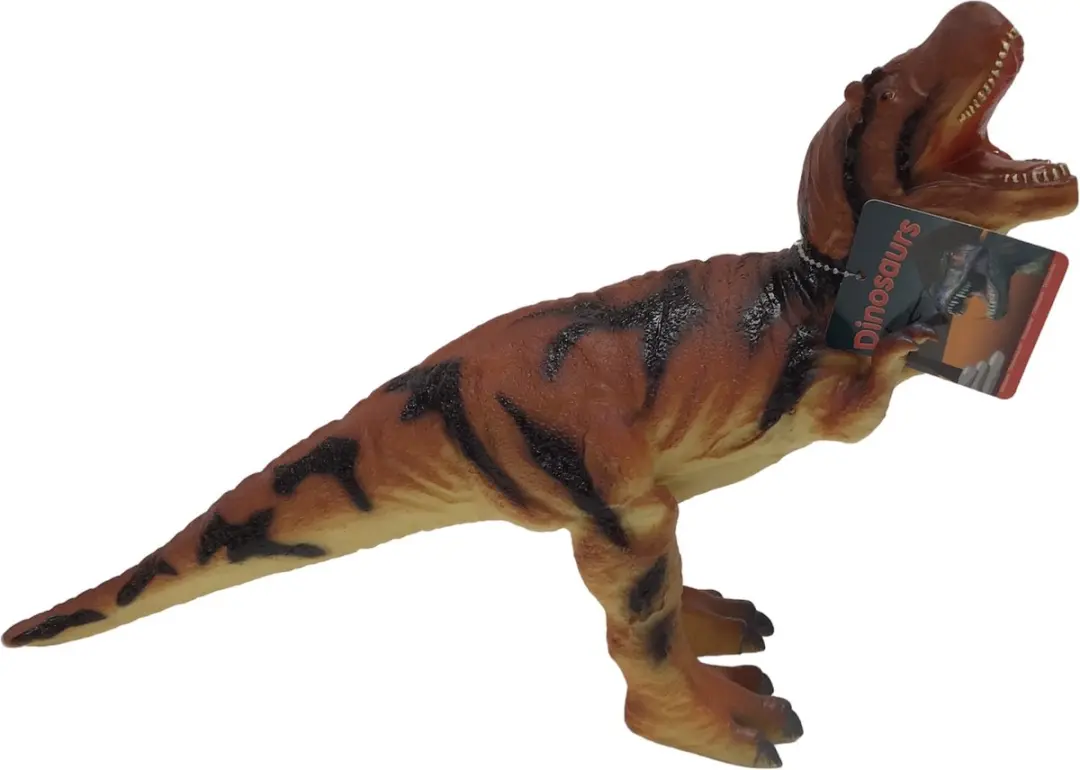 Animal World dinosaurussen soft +/- 45 cm 6 assorti.