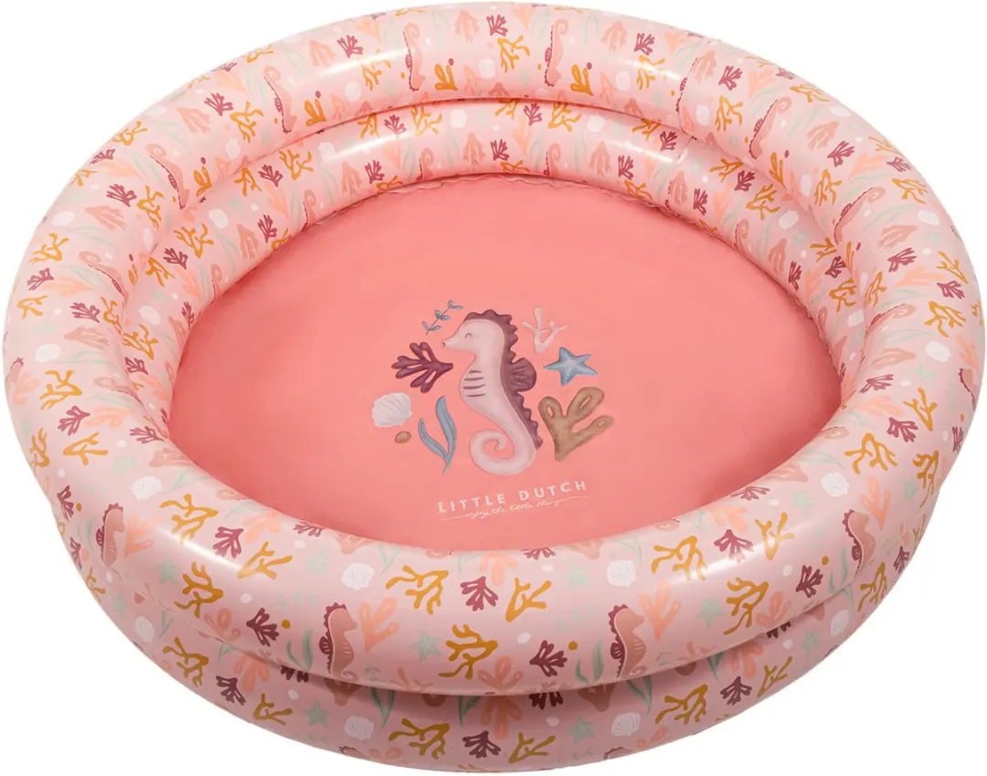 Little Dutch Ocean Dreams Zwembad 80cm - Roze - afbeelding 6 van 6
