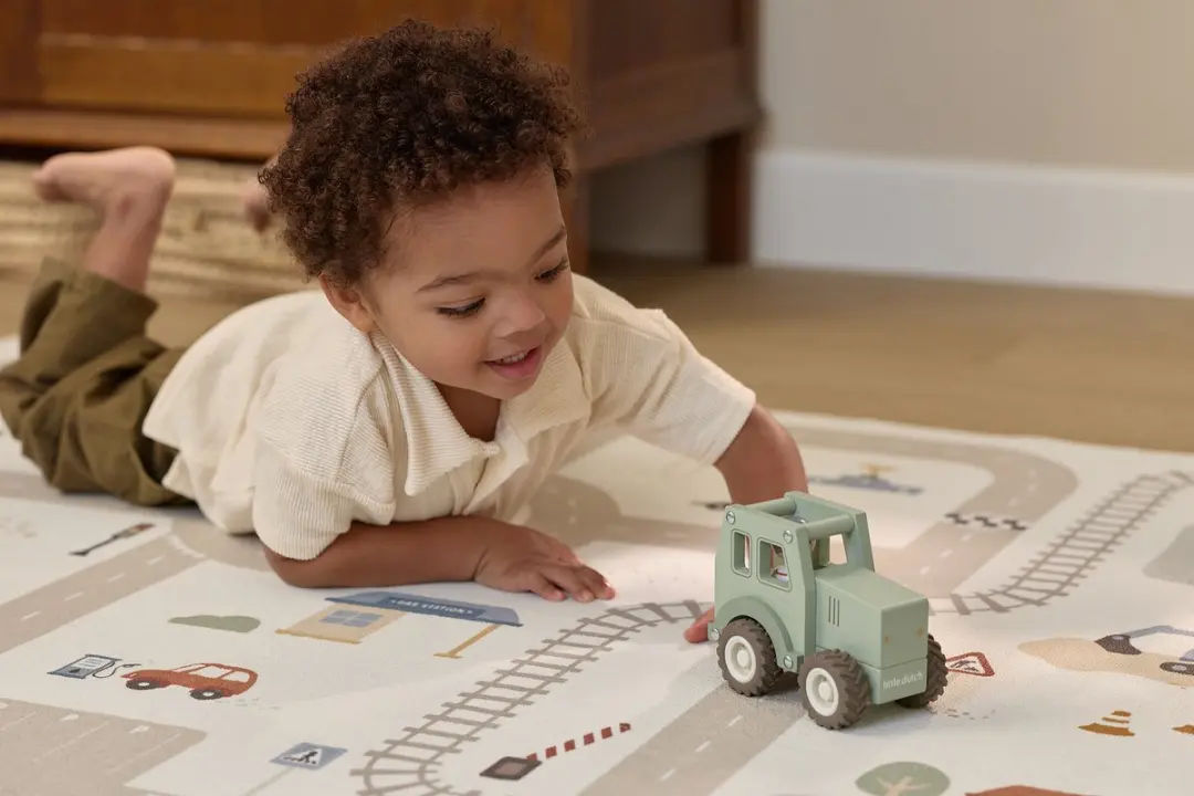 Little Dutch Tractor Hout LD2551 - Groen