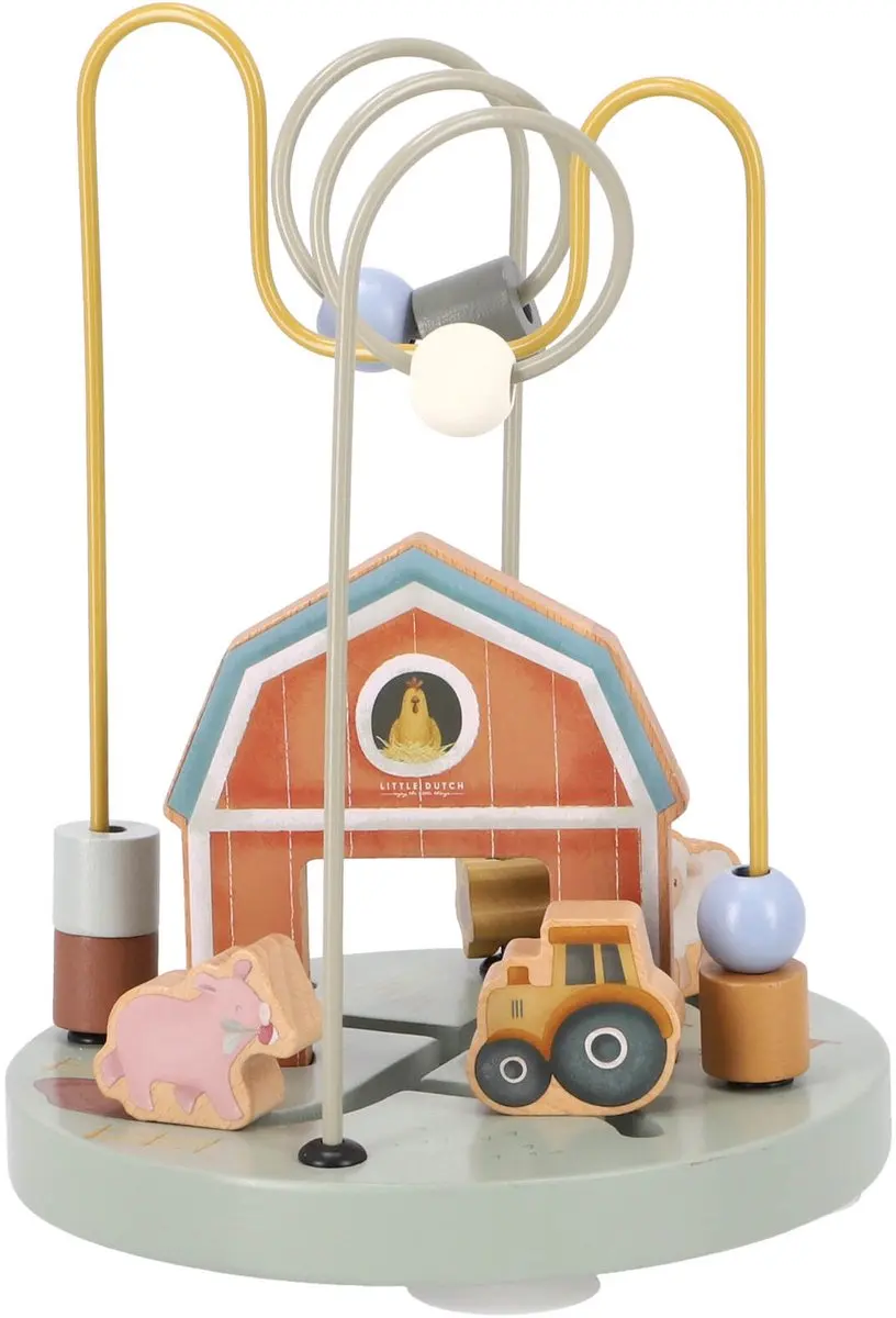 Little Dutch Little Farm Activiteitenspiraal Hout