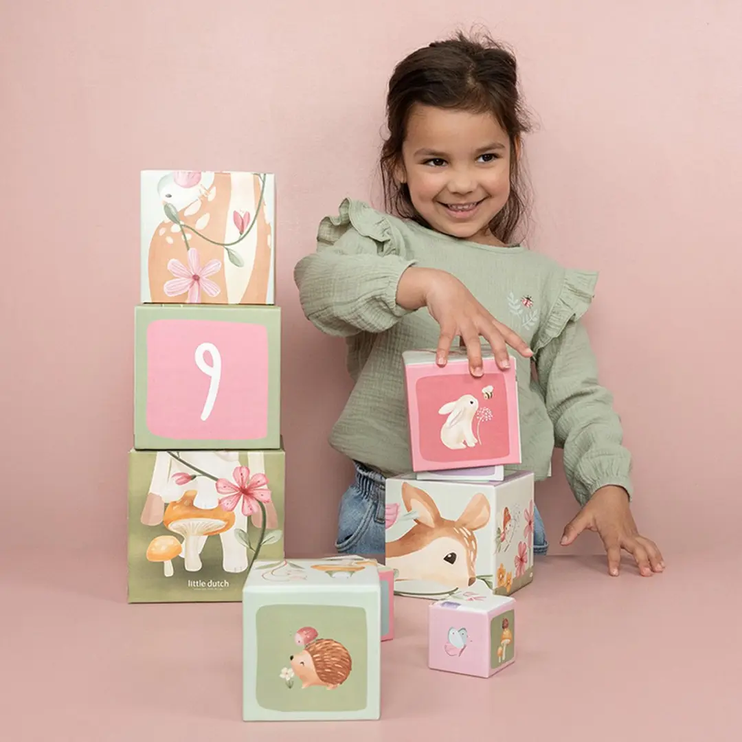 Little Dutch Fairy Garden Stapelblokken - 10-delig - Multi - afbeelding 6 van 6