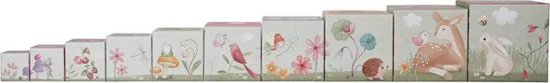 Little Dutch Fairy Garden Stapelblokken - 10-delig - Multi - afbeelding 3 van 6