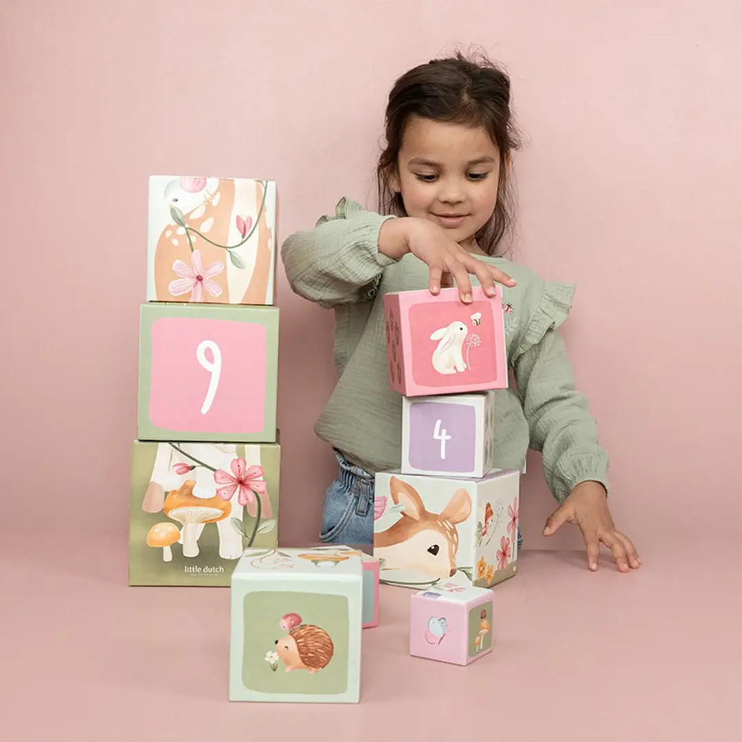 Little Dutch Fairy Garden Stapelblokken - 10-delig - Multi - afbeelding 5 van 6