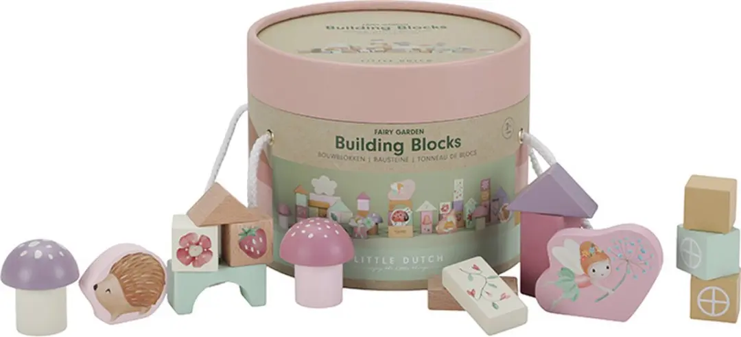 Little Dutch Fairy Garden Bouwblokken 50 Stuks