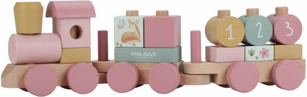 Little Dutch Blokkentrein Fairy Garden LD7354 - Multi - afbeelding 2 van 6
