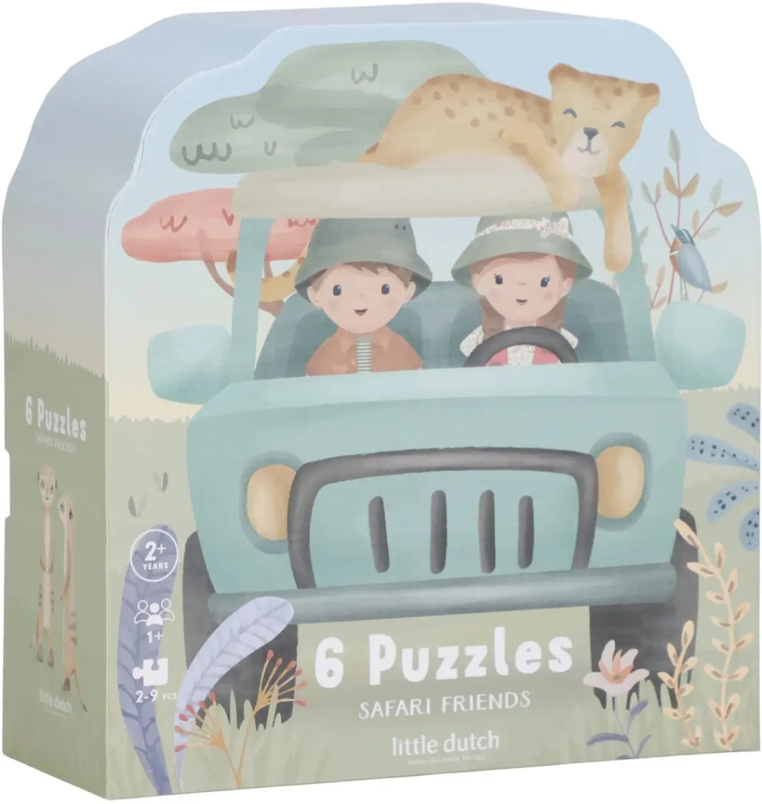 Little Dutch Safari Friends Puzzels