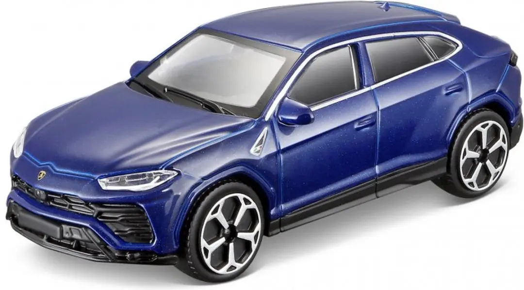 Bburago Lamborghini URUS blauw schaalmodel 1:43