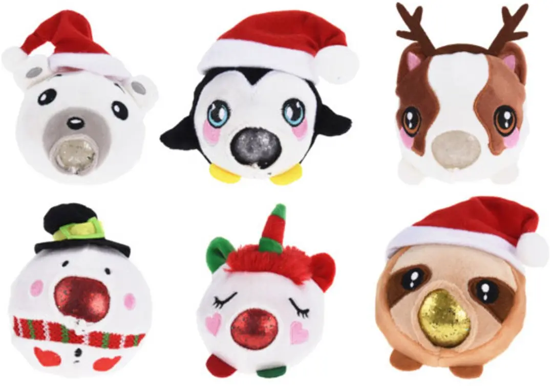 Knijpfiguur kerst speelgoed