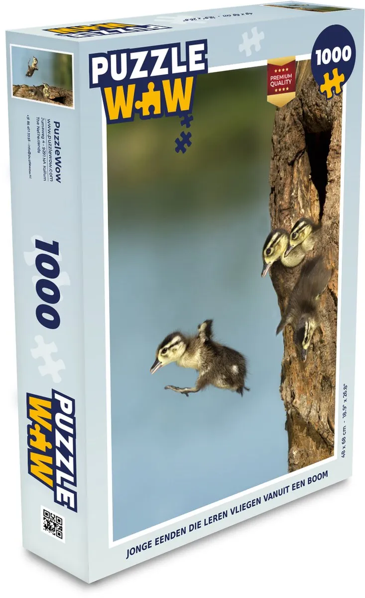 PuzzleWow Vliegen Boom Legpuzzel 1000 Stuks
