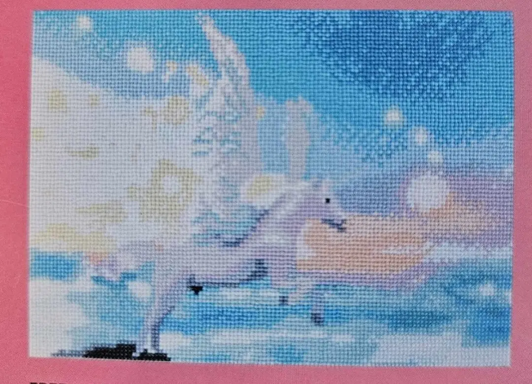 Diamond Painting eenhoorn set schilderen met steentjes creatief speelgoed.