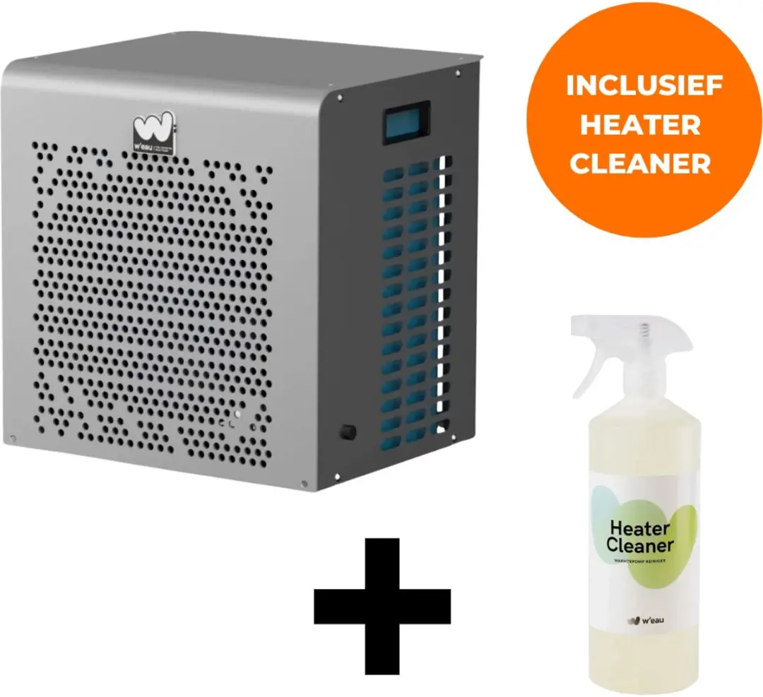 W'eau Mini inverter zwembad warmtepomp
