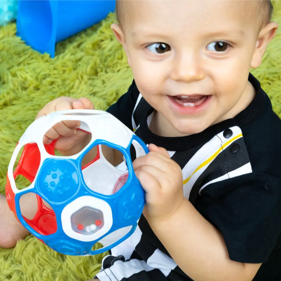 Oball Baby Rammelaar Grip & Goal - Multicolor