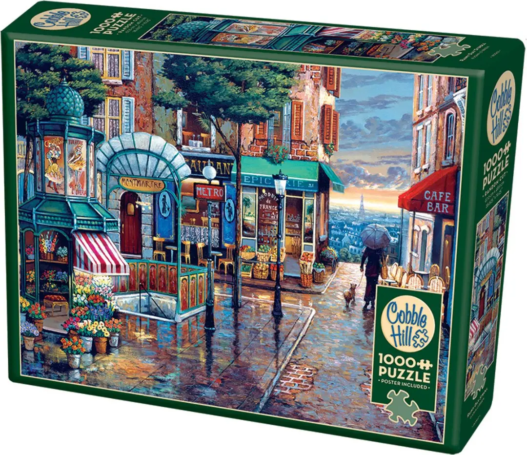 Cobble Hill Regenachtige Wandeling Puzzel 1000 Stuks