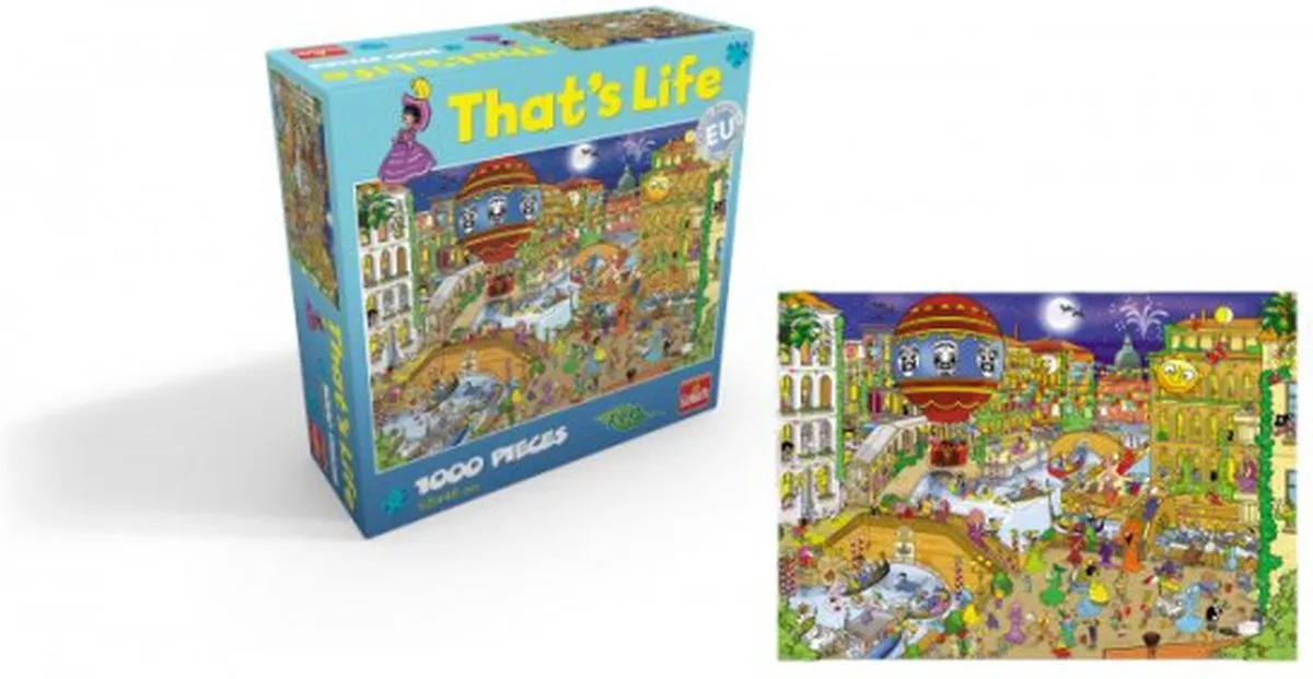 Goliath That's Life Venice 1000 Puzzeldelen