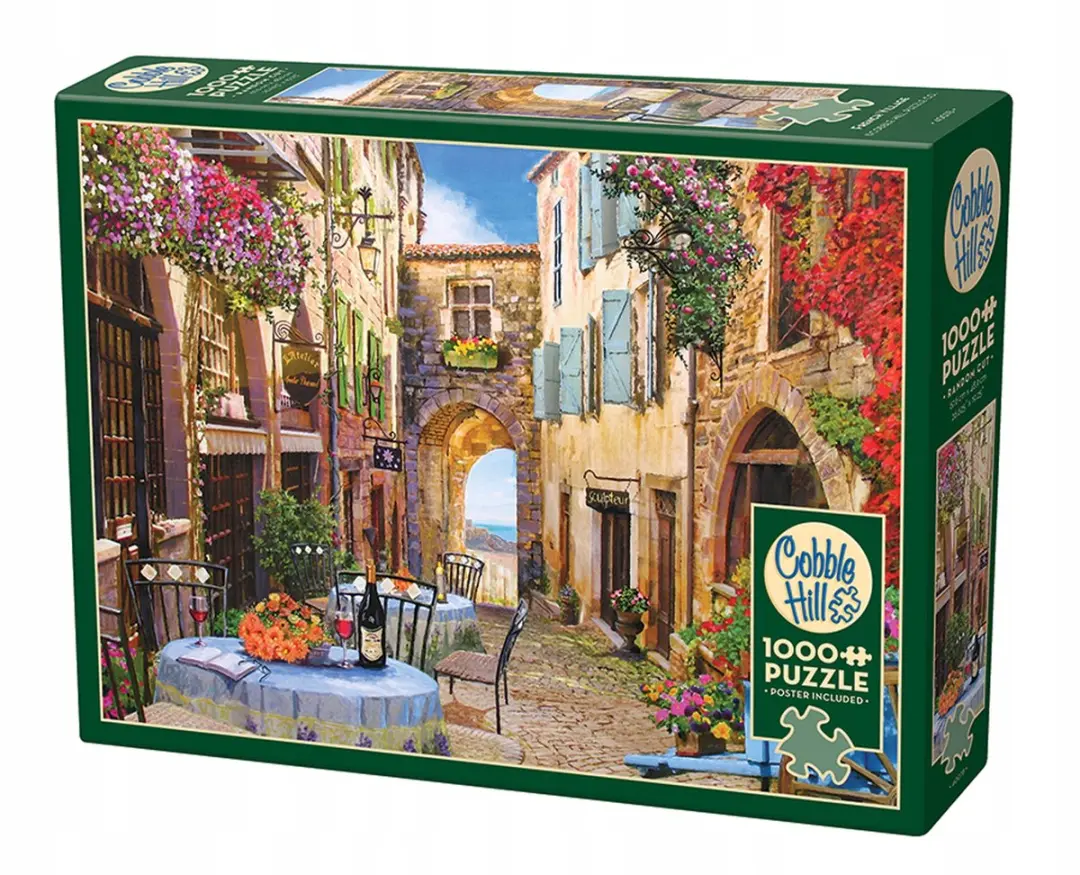 Cobble Hill Charmant Frans Dorp Puzzel 1000 Stuks