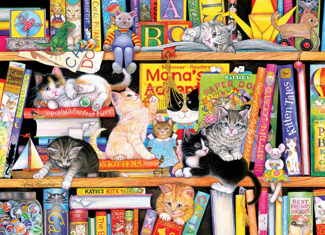 Cobble Hill Storytime Kitties Legpuzzel 350 Stuks